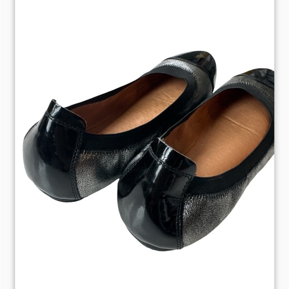 Josef Seibel Pippa Leather Patent Trim Ballet Flat 37 US 6.5 - Picture 7 of 7